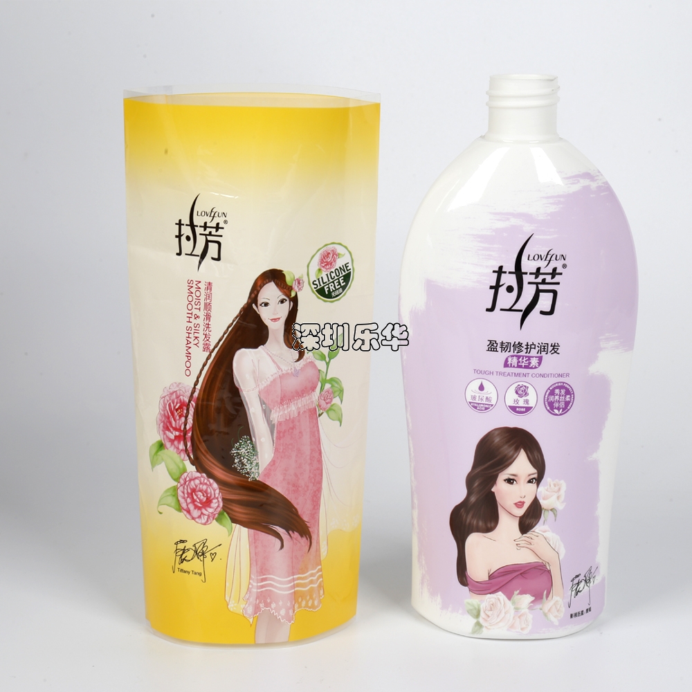 洗發(fā)水包裝PVC收縮膜印刷標(biāo)簽